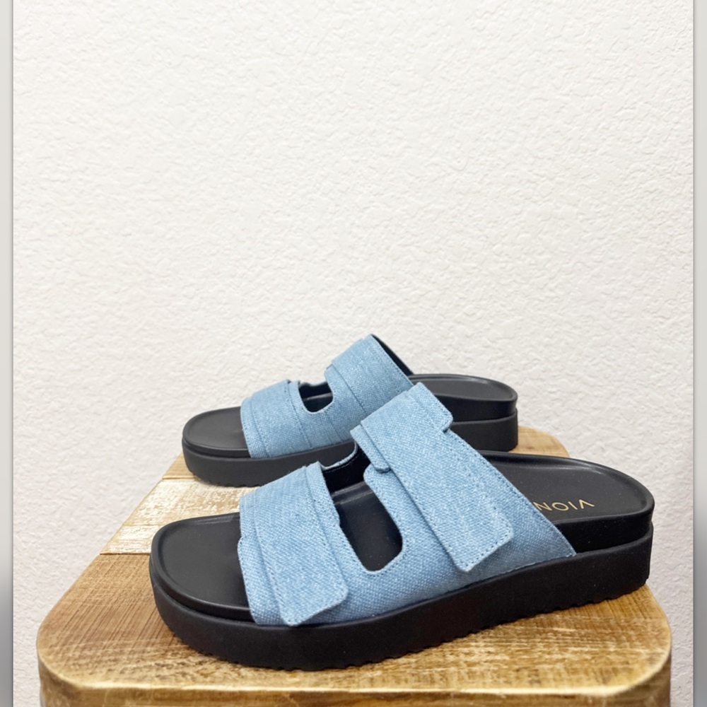 Vionic Riviera Platform Platform Slide Sandals Size 8 NEW - Picture 4 of 7
